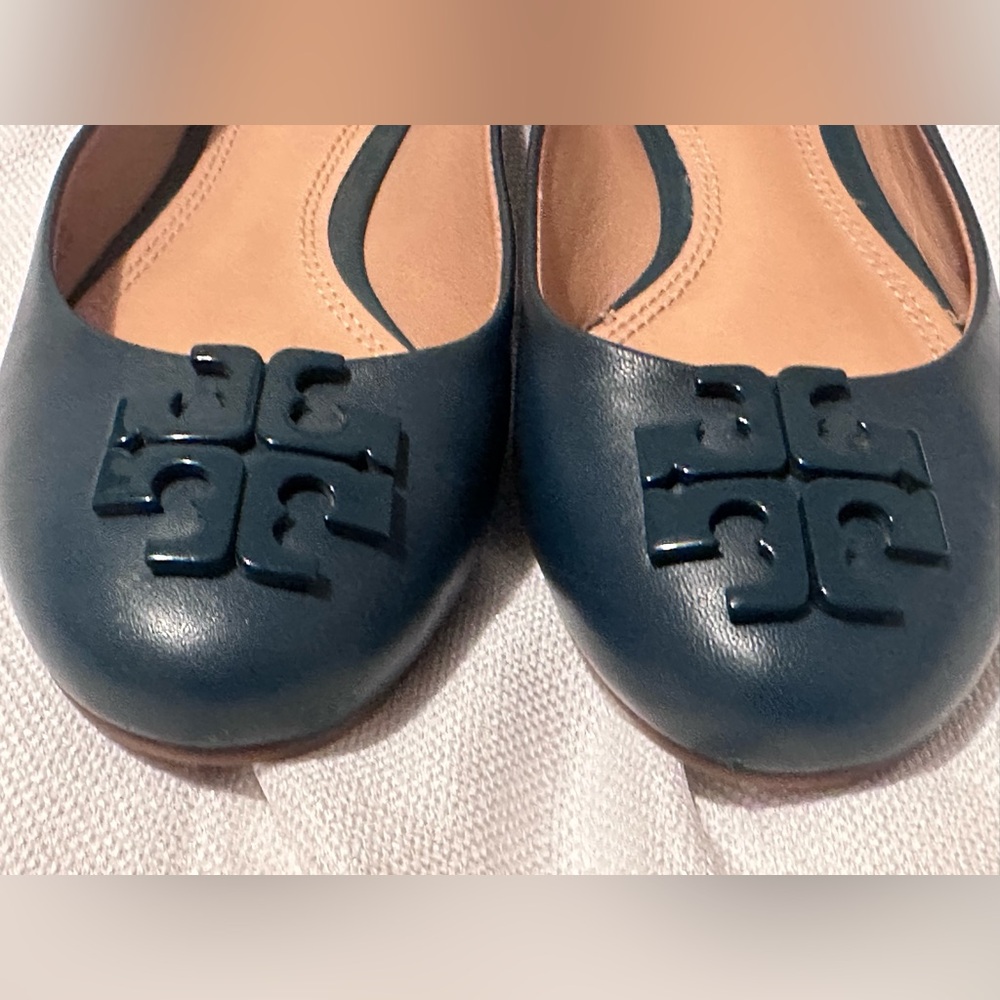 Women's Tory Burch Greenish/Blue Flats